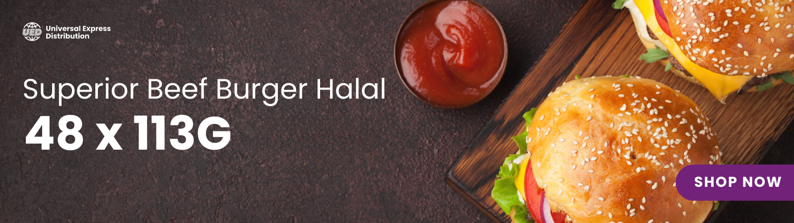 Superior Beef Burger Halal 