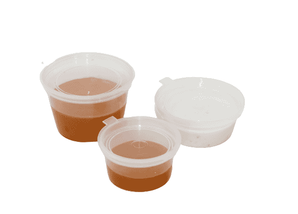 1oz Hinged Dip Container (1000 pcs)