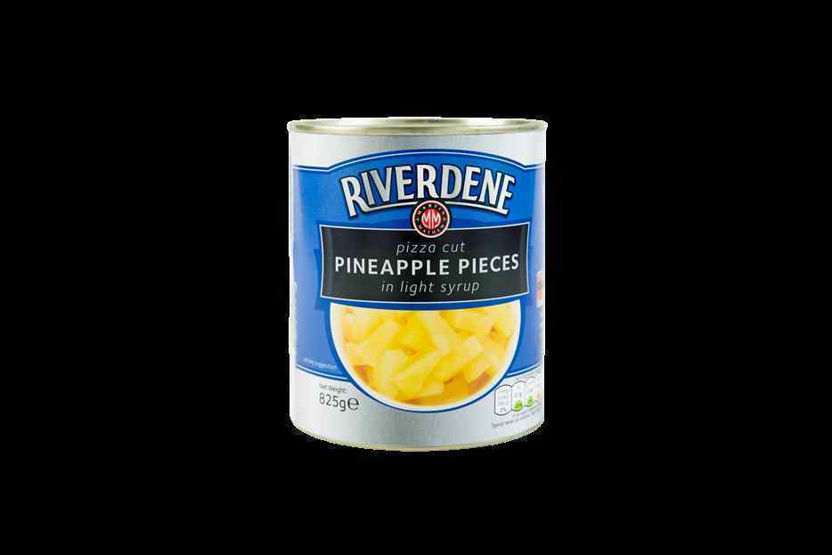 BOX Riverdene  Pineapple Pizza Cut 12x850g