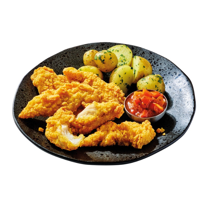 BOX   Halal Perdix Chicken Goujons (5x1kg)