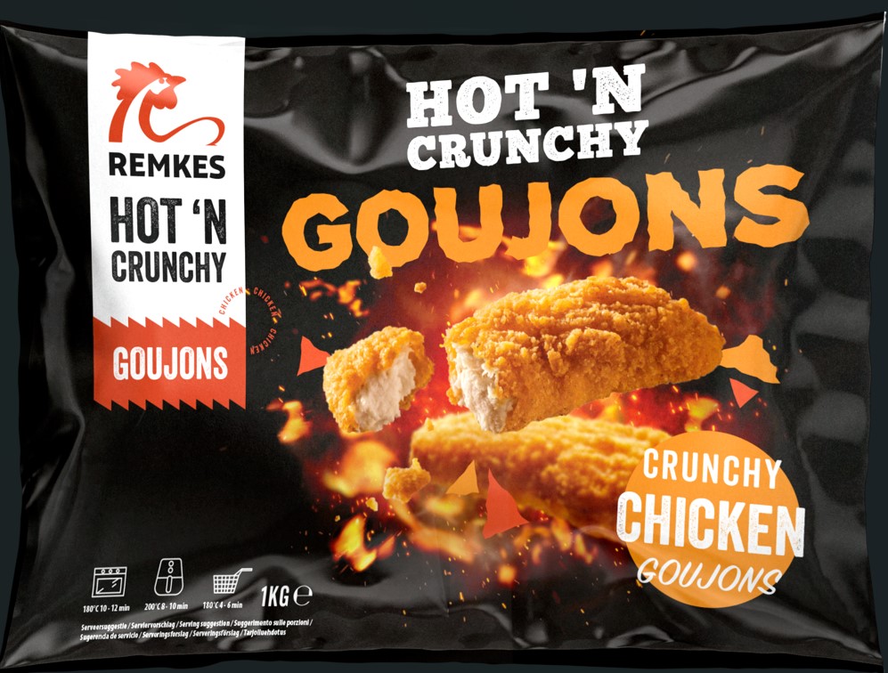 Hot 'n' Crunchy Goujons( Dippers) (1Kg)