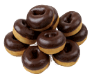 Mini Choc Doughnut  (4 x 50 )